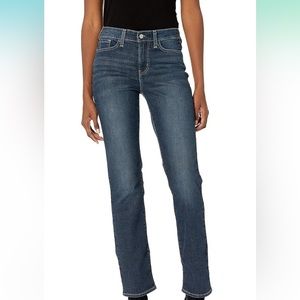 Signature by Levi high rise straight leg jeans